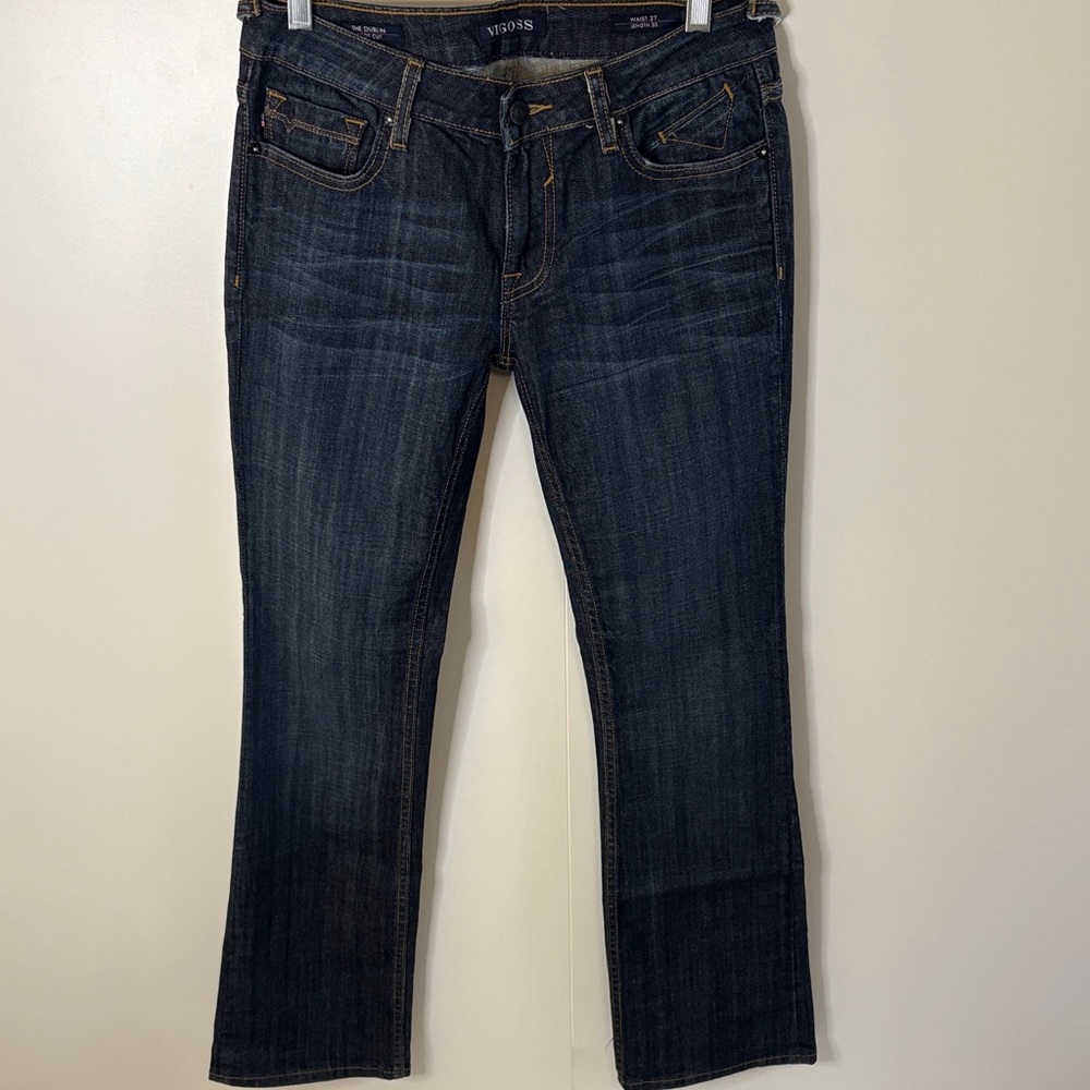Vigoss Women's Indigo Dublin Boot Cut Jeans